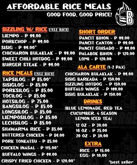 burger dasmariñas city